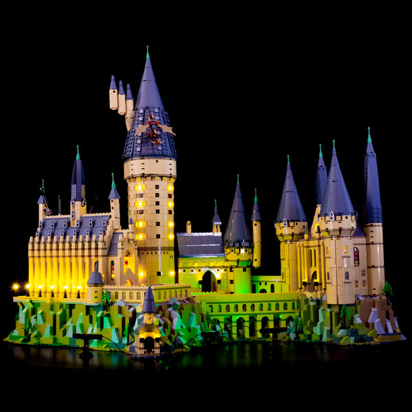 IIKA Kit LED Kit d'Éclairage pour Lego Harry Potter Château de Poudlard  71043 - édition Deluxe