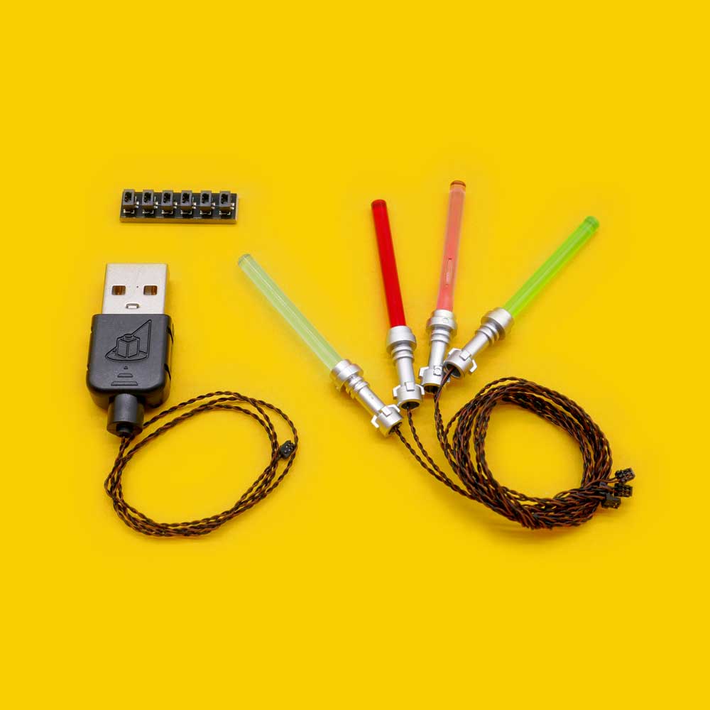 LED LEGO Star Wars Lightsaber Kit, LEGO® lighting – Light My Bricks USA