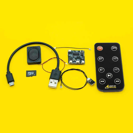 Remote Control and Sound Kit - Lego Light Kit - Light My Bricks