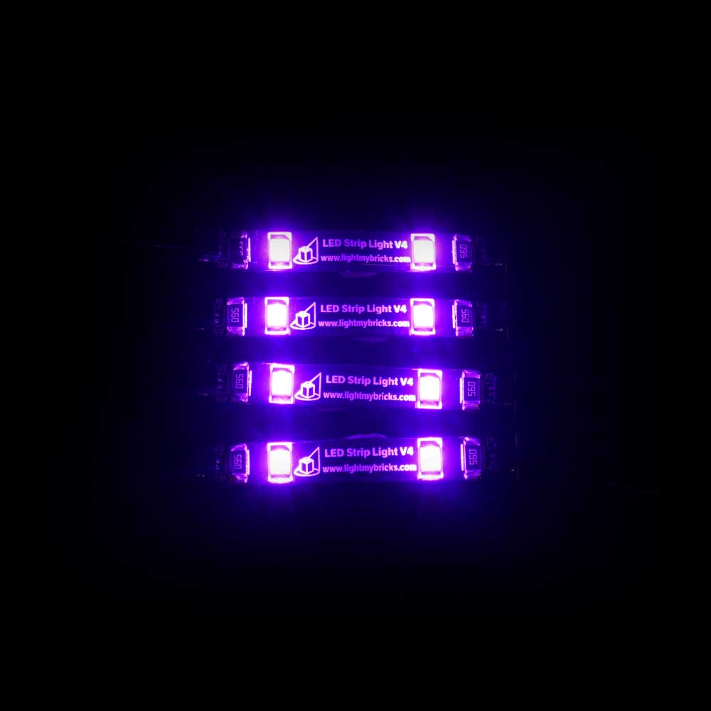 LED Strip Lights - Purple (4 pack)